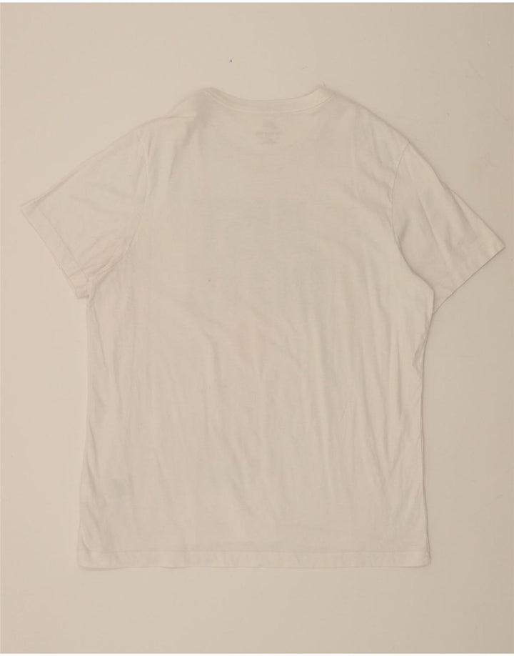 NIKE Mens Graphic T-Shirt Top XL White Cotton Vintage Nike and Second-Hand Nike from Messina Hembry 