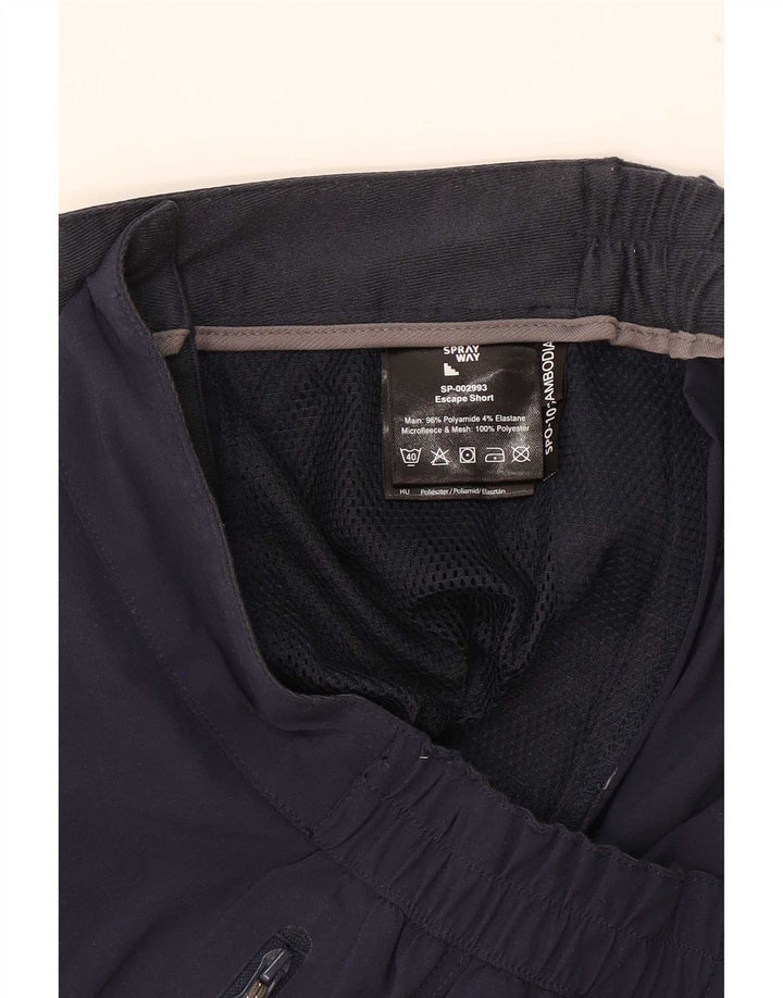Sprayway Γυναικείο σορτς Cargo UK 12 Medium W32 Navy Blue Polyamide
