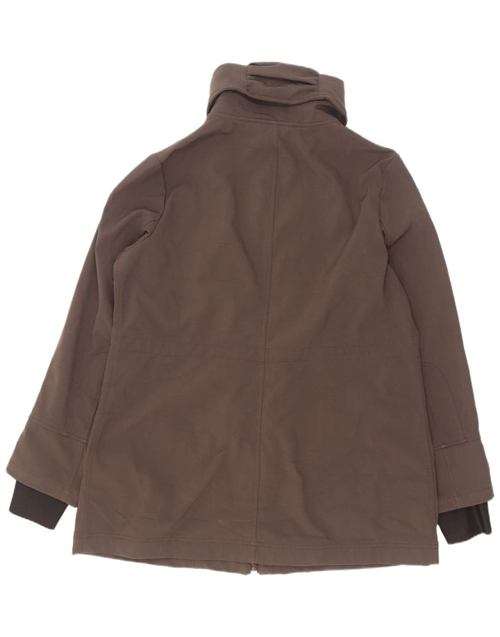 Γυναικείο παλτό Nautica Sherpa Windbreaker UK 18 XL Grey Polyester
