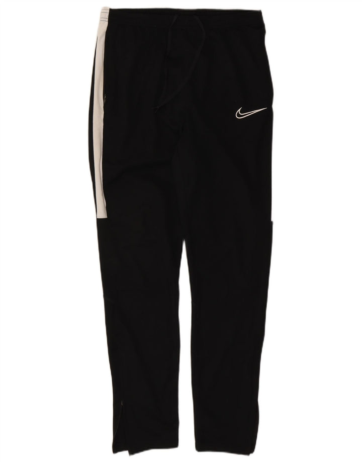 Ανδρικές φόρμες Nike Dri Fit Παντελόνια μεσαίου μαύρου χρώματος πολυεστέρας