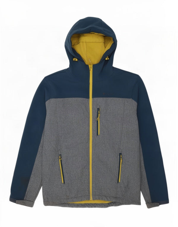Ανδρικό Μπουφάν Ανεμοδράστη Mountain Warehouse UK 38 Medium Blue Colourblock