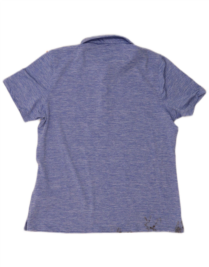 Γυναικείο πουκάμισο πόλο Vineyard Vines UK 14 Medium μπλε ριγέ πολυεστέρα