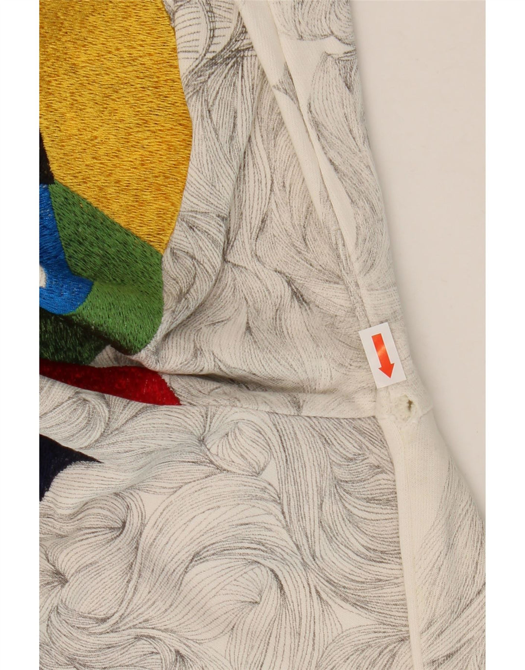 Ανδρικό γραφικό φούτερ Zara Jumper Large White