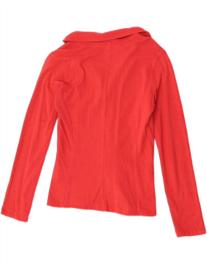 Kappa Γυναικείο μπουφάν blazer UK 10 Small κόκκινο βαμβακερό