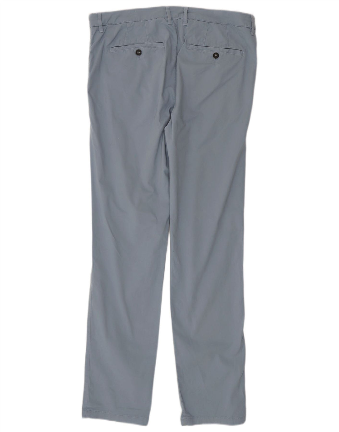 Benetton Ανδρικό ίσιο παντελόνι Chino IT 48 Medium W30 L32 Μπλε βαμβακερό