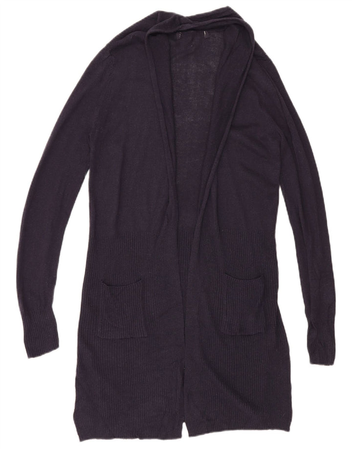 MARKS & SPENCER Γυναικείο πουλόβερ Longline Cardigan UK 10 Small Navy Blue