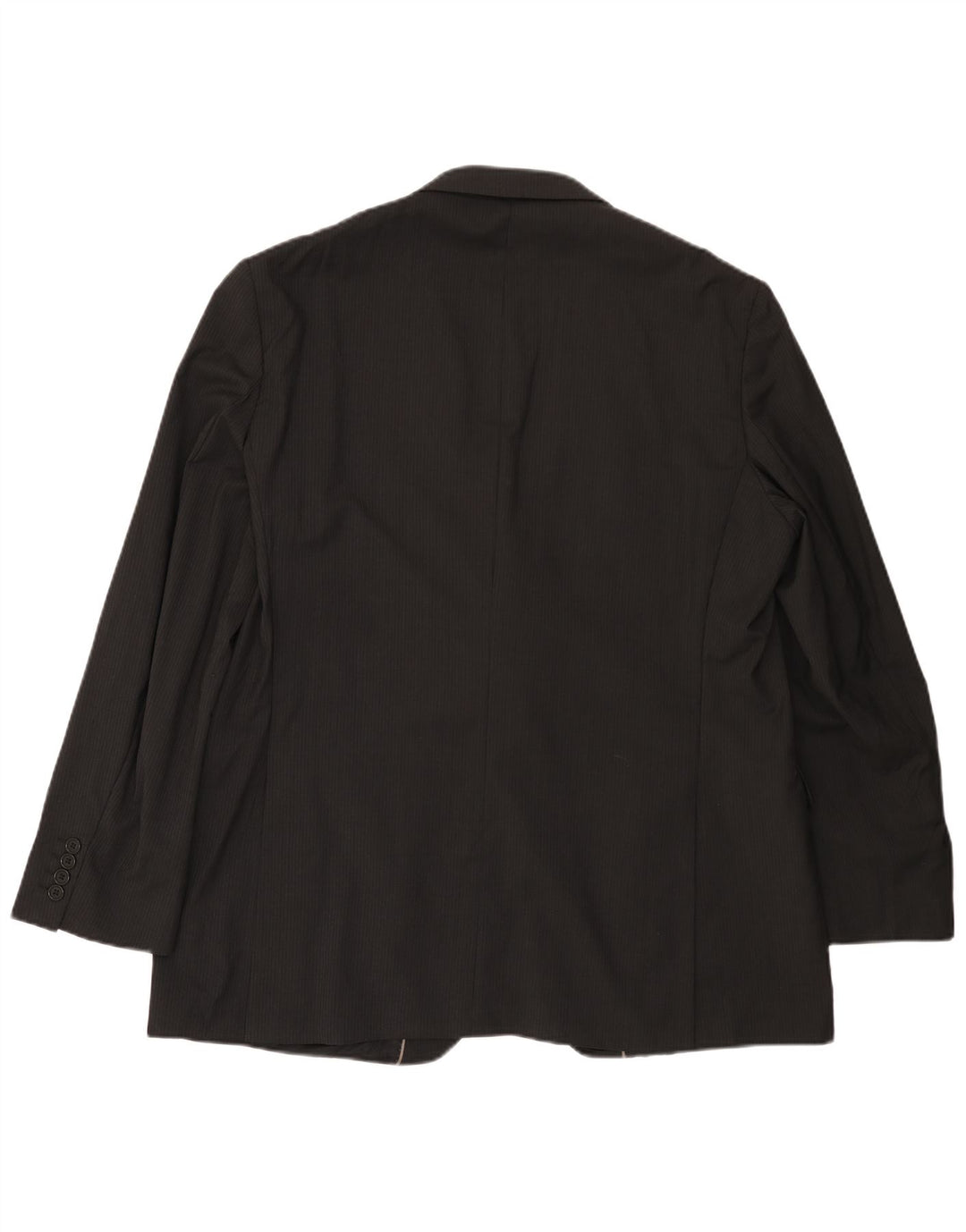 MARKS & SPENCER Ανδρικό σακάκι blazer 2 κουμπιών UK 38 μέτριο μαύρο ρίγες