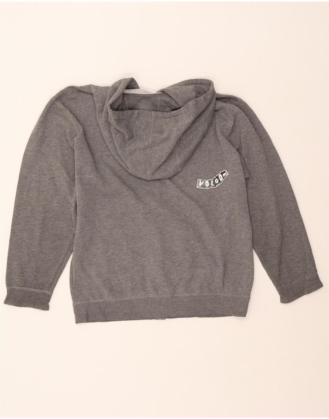 Γυναικείο πουλόβερ με κουκούλα με φερμουάρ VOLCOM UK 16 Large Grey