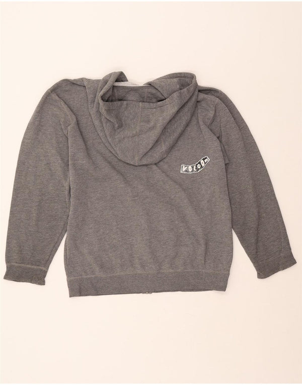 Γυναικείο πουλόβερ με κουκούλα με φερμουάρ VOLCOM UK 16 Large Grey