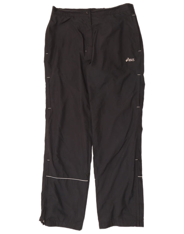 Asics Γυναικείο Αδιάβροχο Παντελόνι UK 14 Μεσαίο Μαύρο Πολυεστέρα