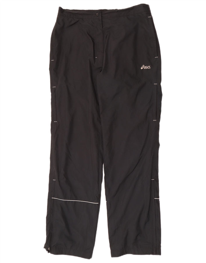 Asics Γυναικείο Αδιάβροχο Παντελόνι UK 14 Μεσαίο Μαύρο Πολυεστέρα
