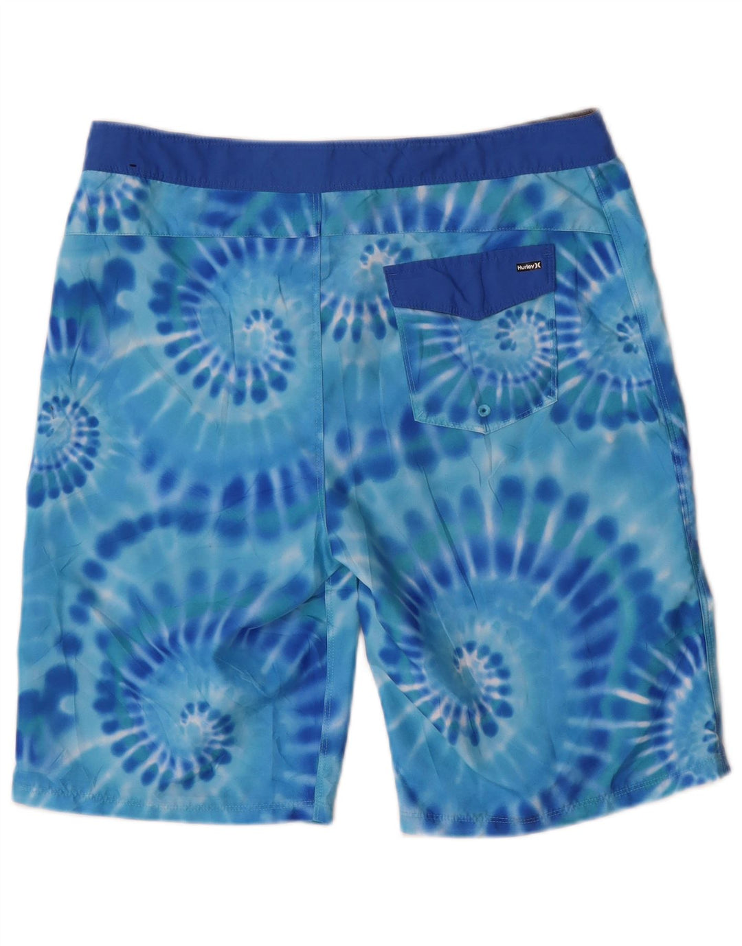 Hurley Boys Swimming Short 15-16 Years Blue Tie Dye Polyester