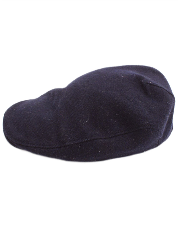 Hanna Hats Ανδρικό Flat Cap Medium Navy Blue New Wool Classic