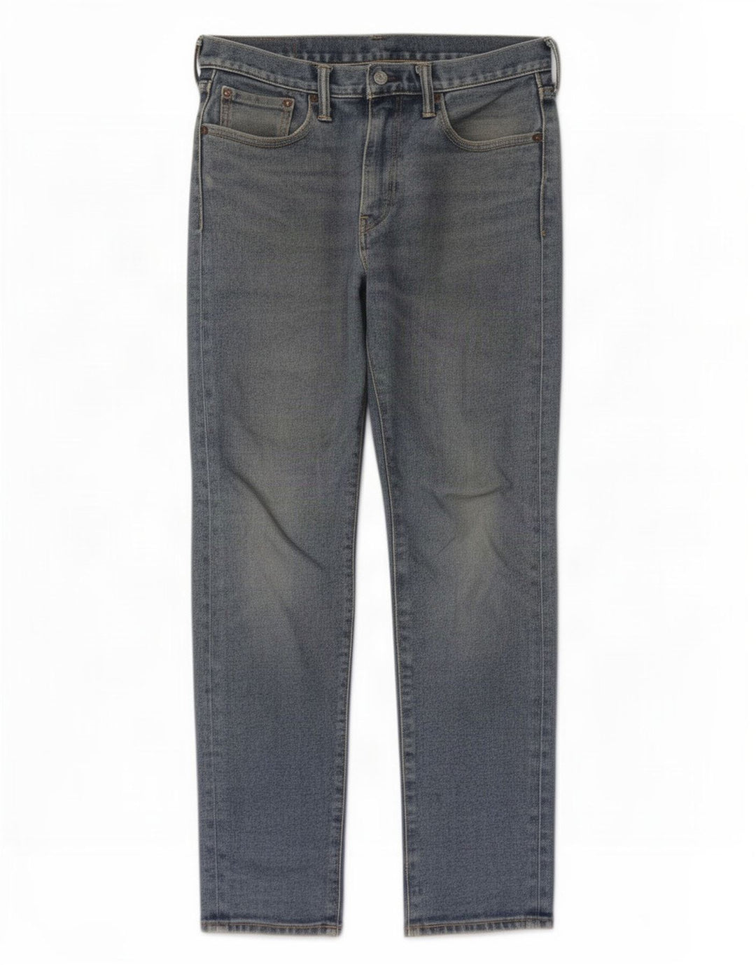 Levi's Mens 522 Straight Jeans W30 L30 Blue Cotton