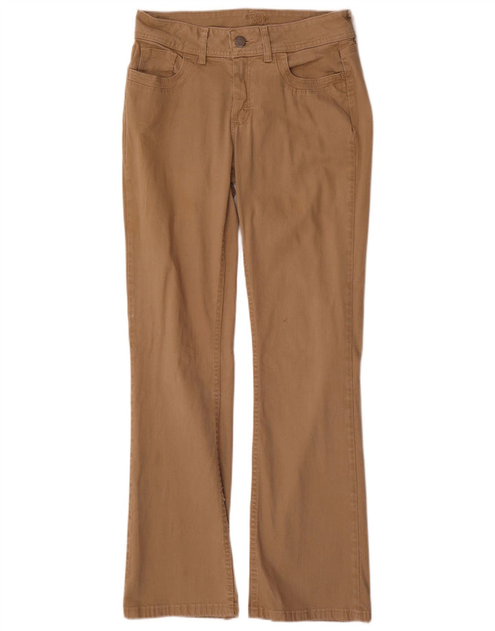 Lee Womens Riders Bootcut Casual Παντελόνι US 6 Medium W30 L31 Beige Cotton