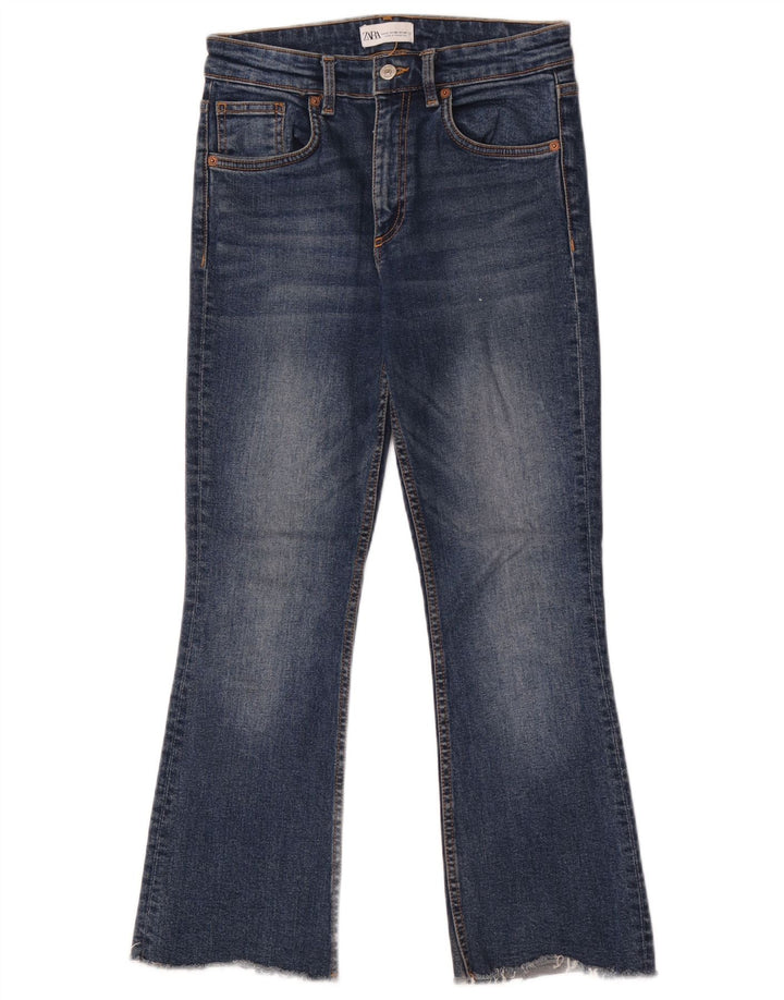 Zara Γυναικείο Τζιν μποτάκι EU 38 Small W28 L26 Μπλε βαμβακερό
