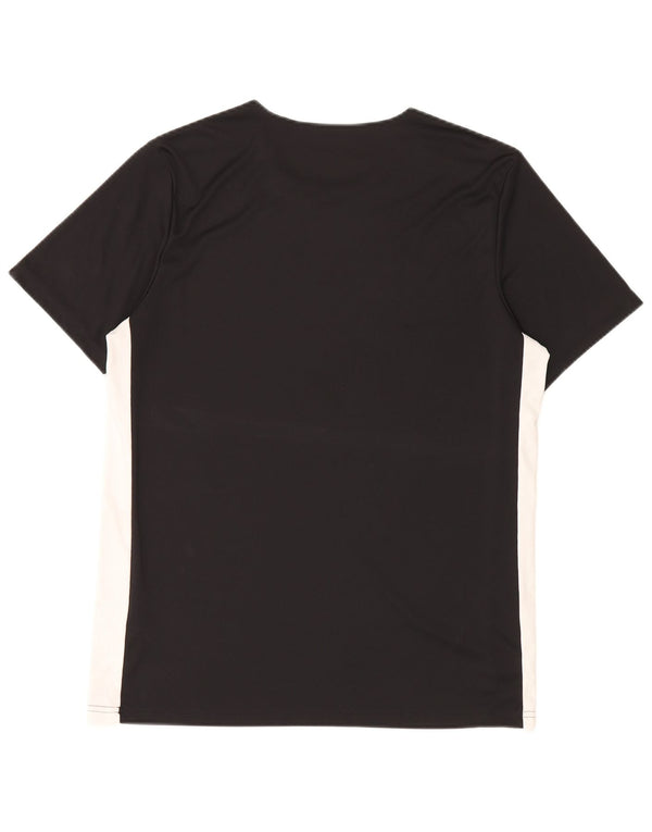 Adidas Ανδρικό T-Shirt Aeroready Top Large Black Colourblock Πολυεστέρας