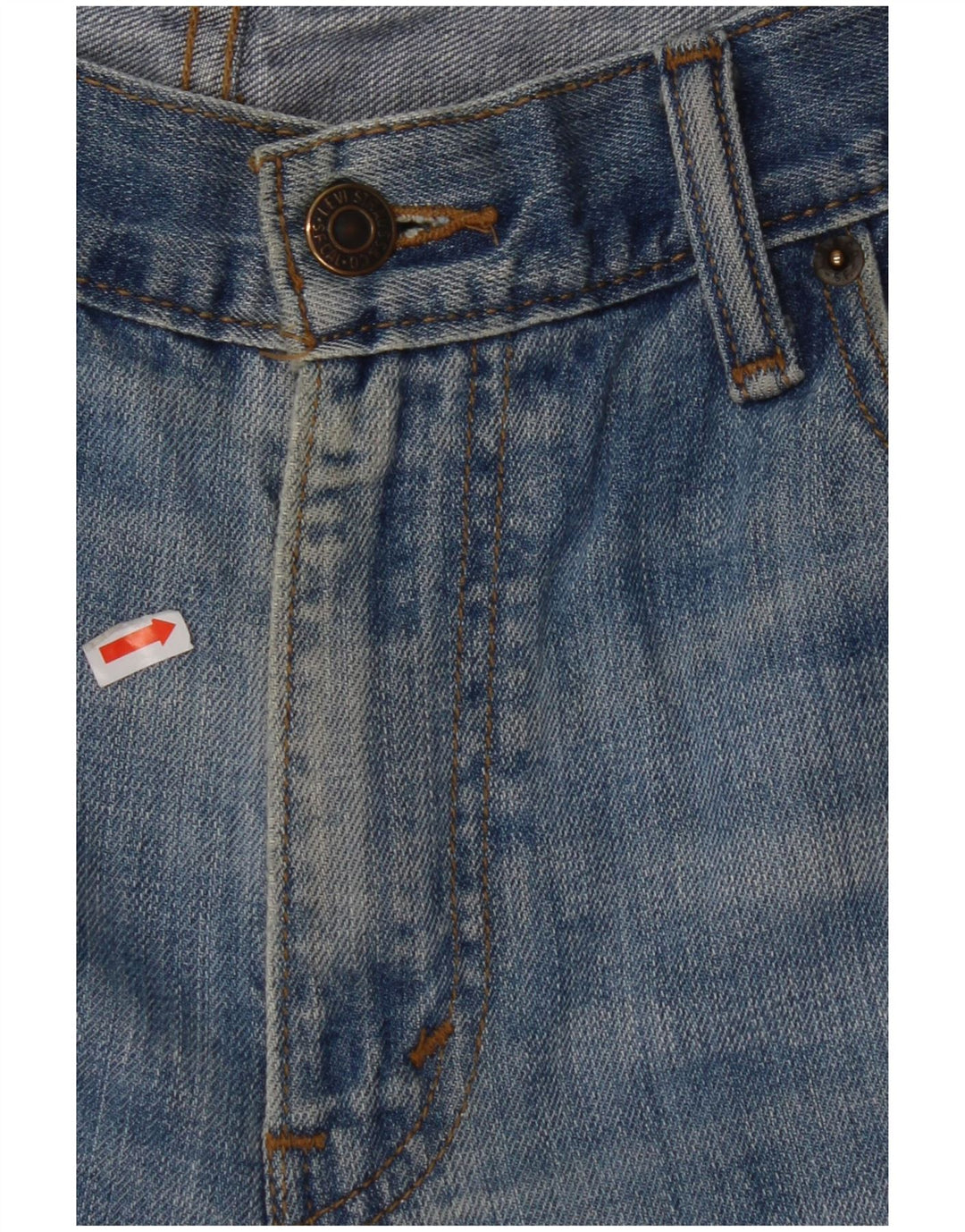 LEVI'S Ανδρικό τζιν 514 ίσιο W34 L32 Μπλε βαμβακερό