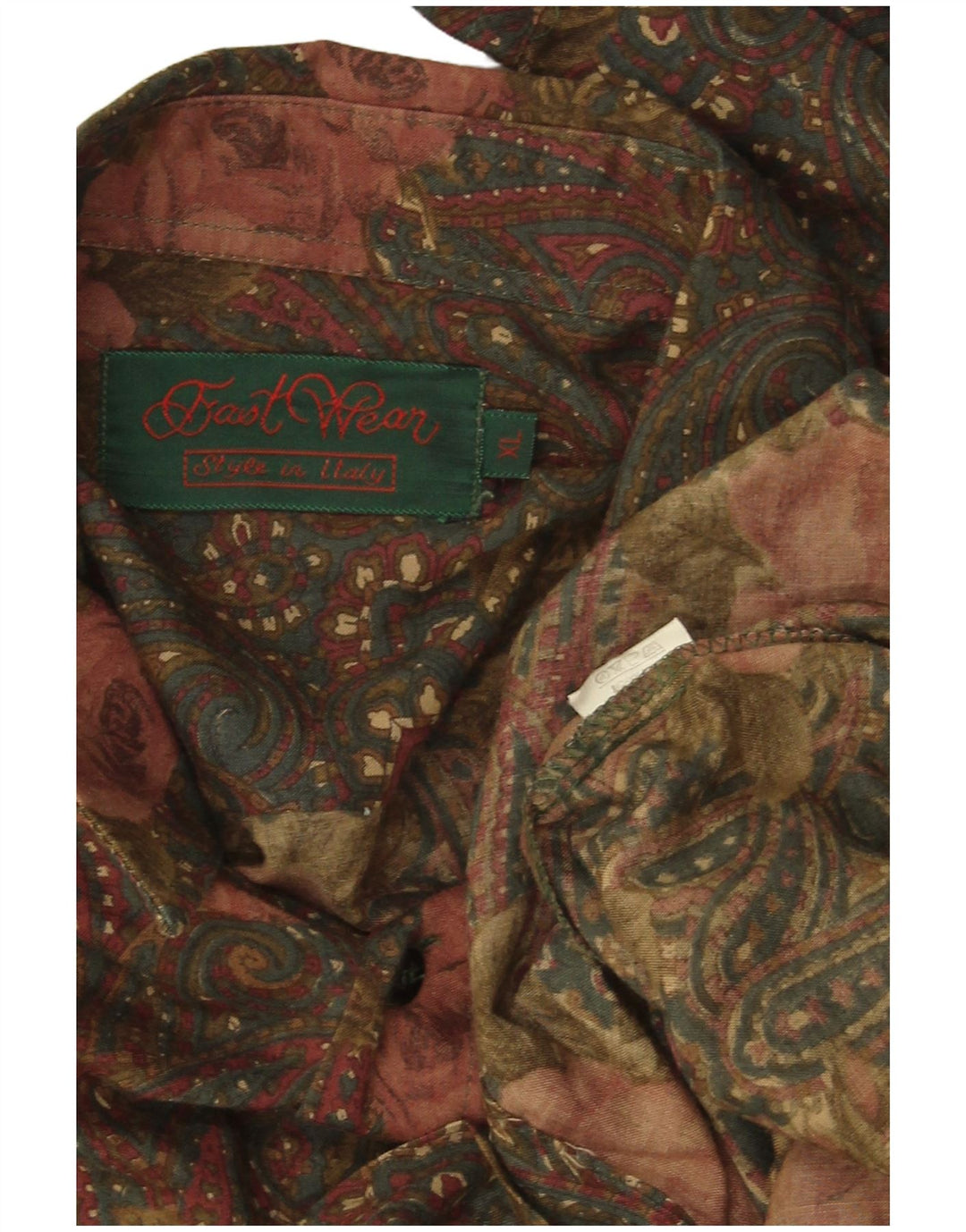 Ανδρικό πουκάμισο VINTAGE XL Πολύχρωμο Floral Rayon