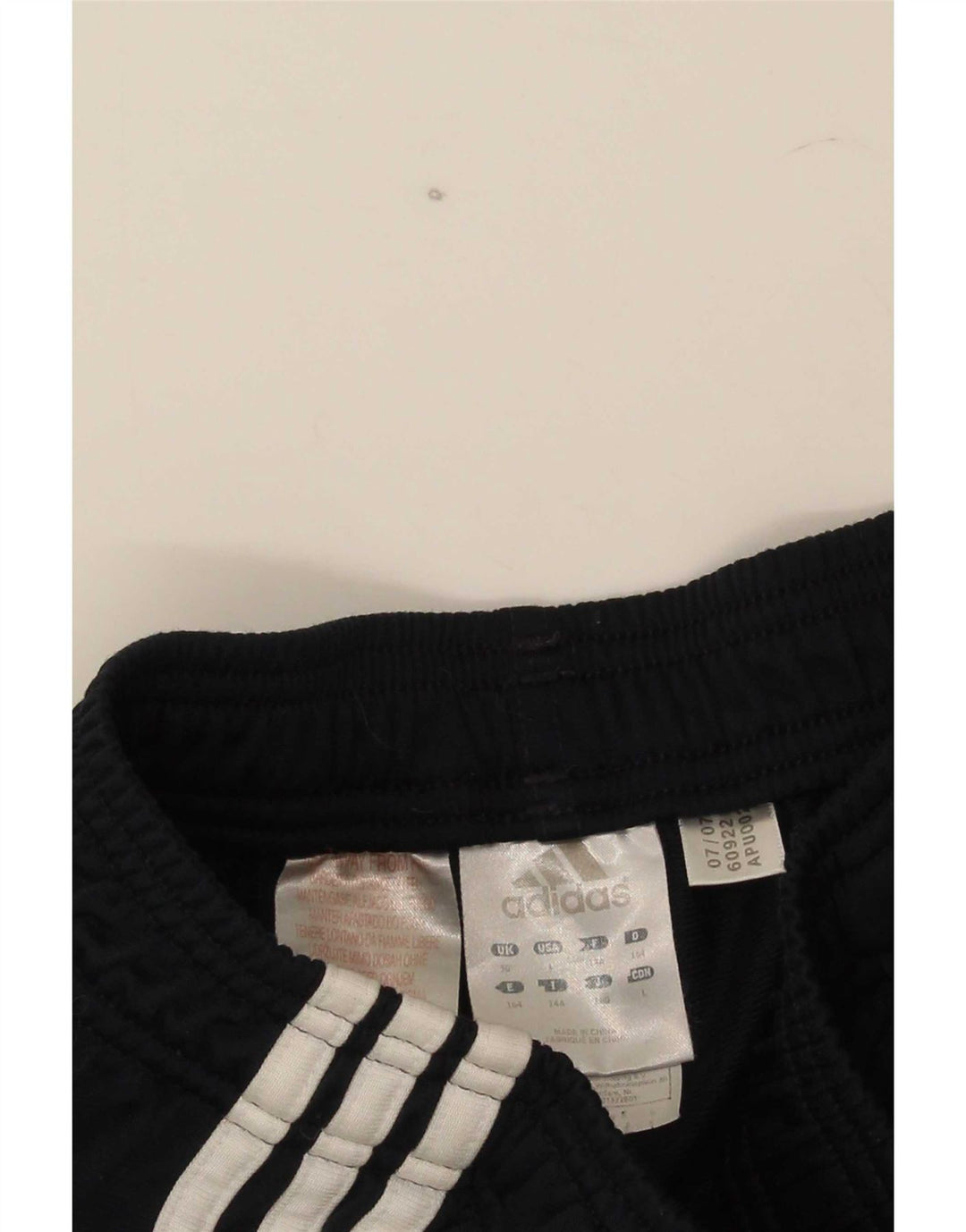 Παντελόνι αθλητικής φόρμας Adidas Boys 13-14 Years Navy Blue Polyester
