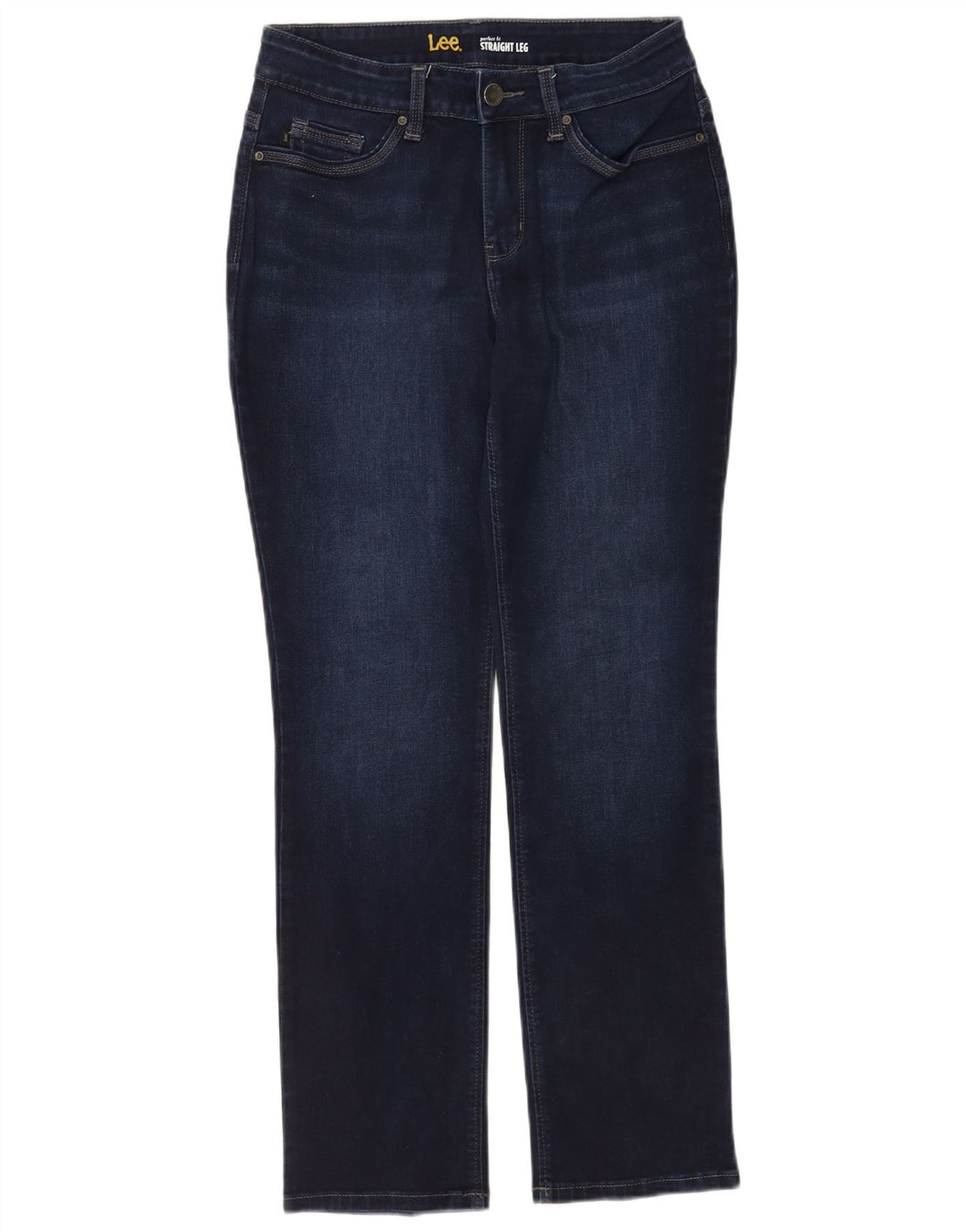 Lee Γυναικείο Straight Jeans W28 L30 Navy Blue
