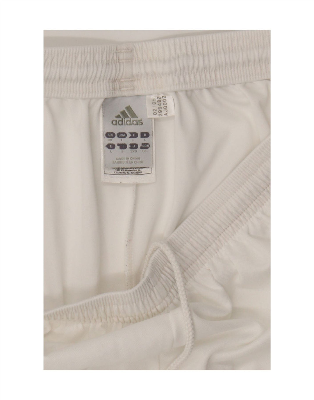 ADIDAS Mens Climalite Sport Shorts UK 38 Medium  White Polyester Vintage Adidas and Second-Hand Adidas from Messina Hembry 