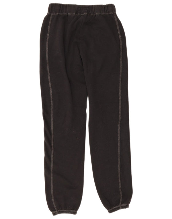 Abercrombie & Fitch γυναικεία αθλητική φόρμα παντελόνια Joggers UK 4 XS μαύρο βαμβακερό