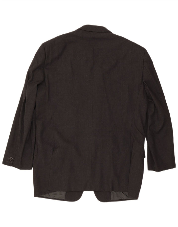 Valentino Ανδρικό μπουφάν Blazer 3 κουμπιών IT 54 2XL Γκρι μαλλί