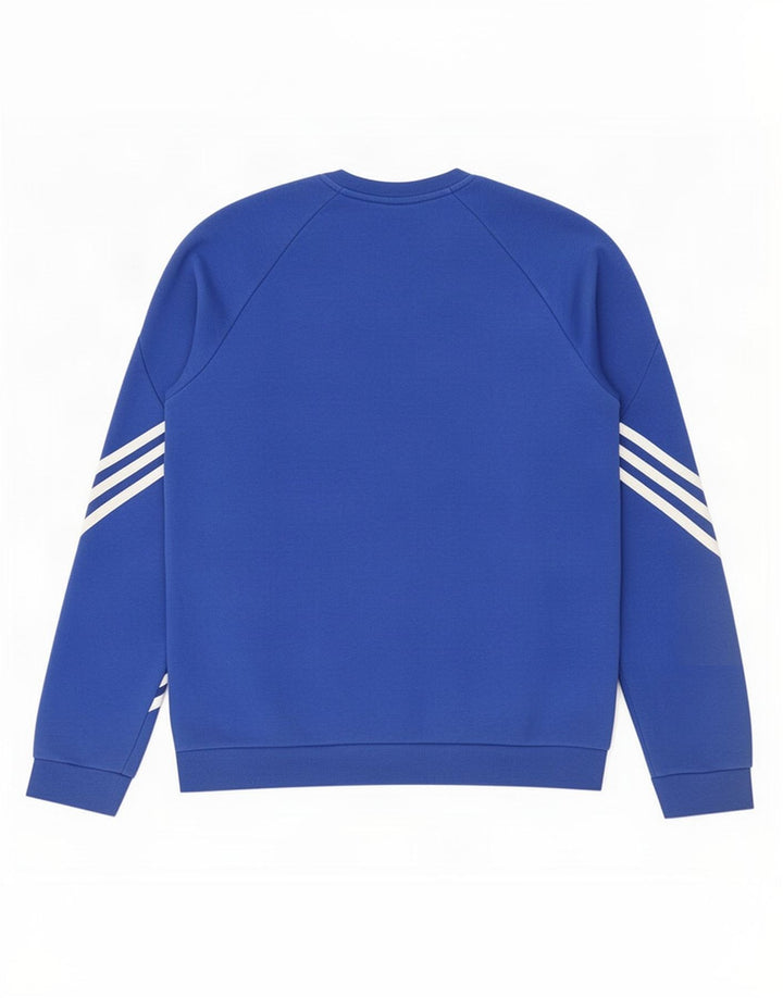 Ανδρικό φούτερ Adidas Jumper Μικρό Μπλε Βαμβακερό