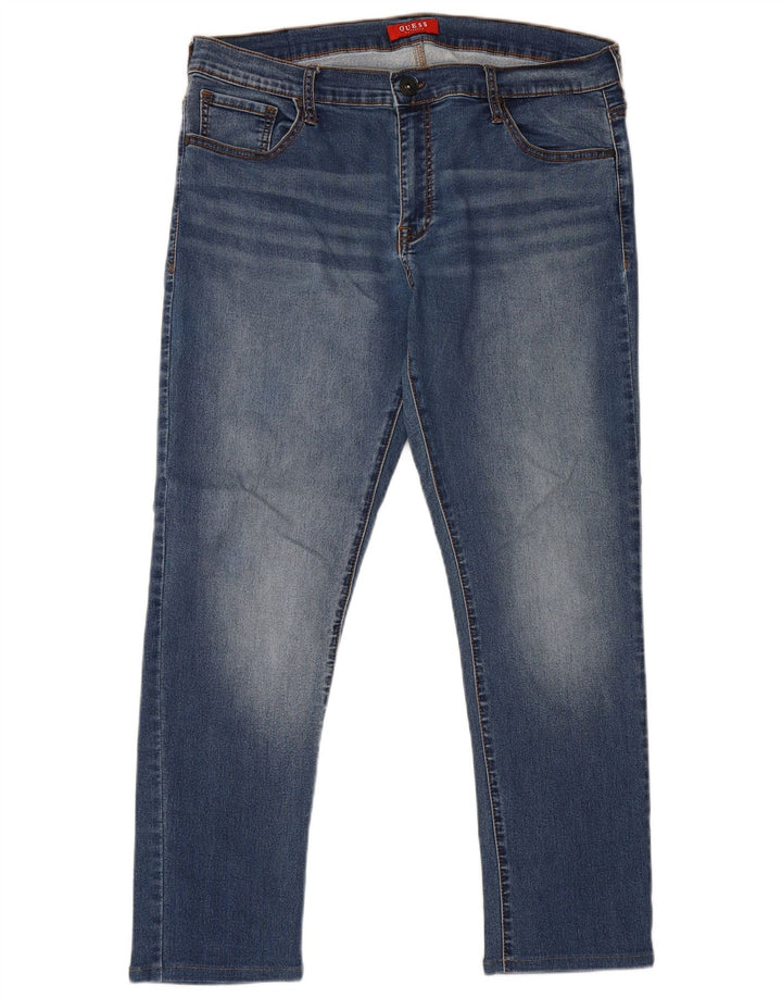 Guess Ανδρικό Slim Jeans W36 L28 Blue Cotton