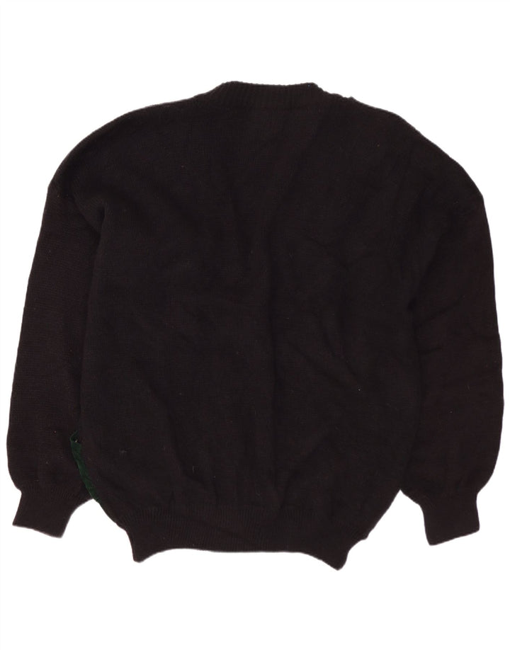 Ανδρική ζακέτα Vintage XL Black Colourblock