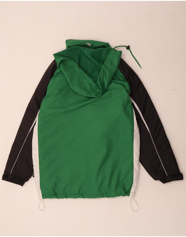 Ανδρικό μπουφάν Jako με κουκούλα Loose Fit Windbreaker UK 36 Small Green Colourblock
