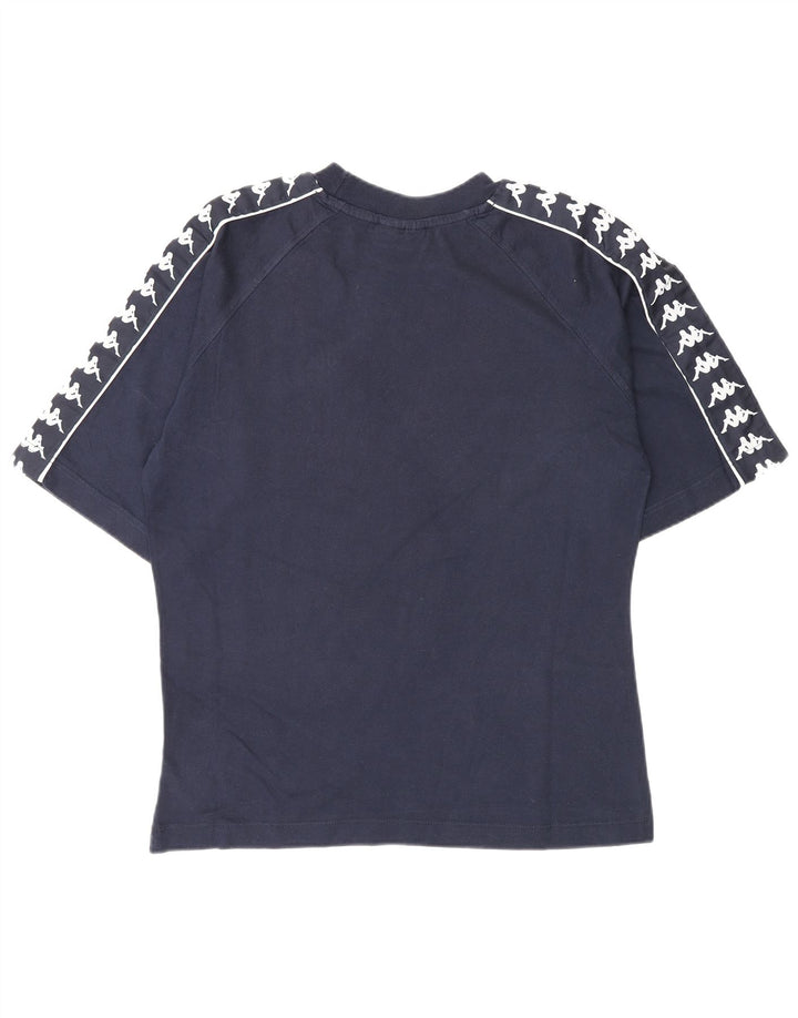 Ανδρικό γραφικό T-Shirt Kappa Top Large Navy Blue