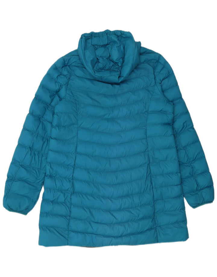 Mountain Warehouse Γυναικείο Longline padded Coat UK 16 Large Blue Nylon