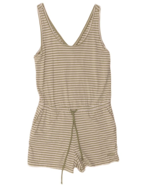 The North Face γυναικείο αμάνικο Playsuit UK 10 Μικρό πράσινο ριγέ βαμβακερό