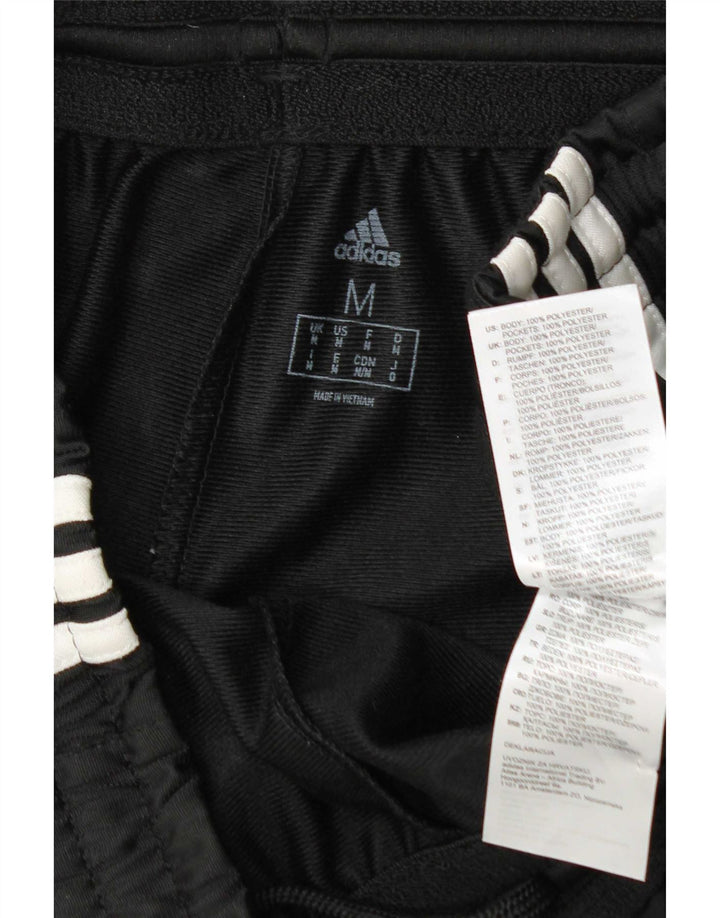 Ανδρικό αθλητικό σορτς Adidas από μεσαίο μαύρο πολυεστέρα