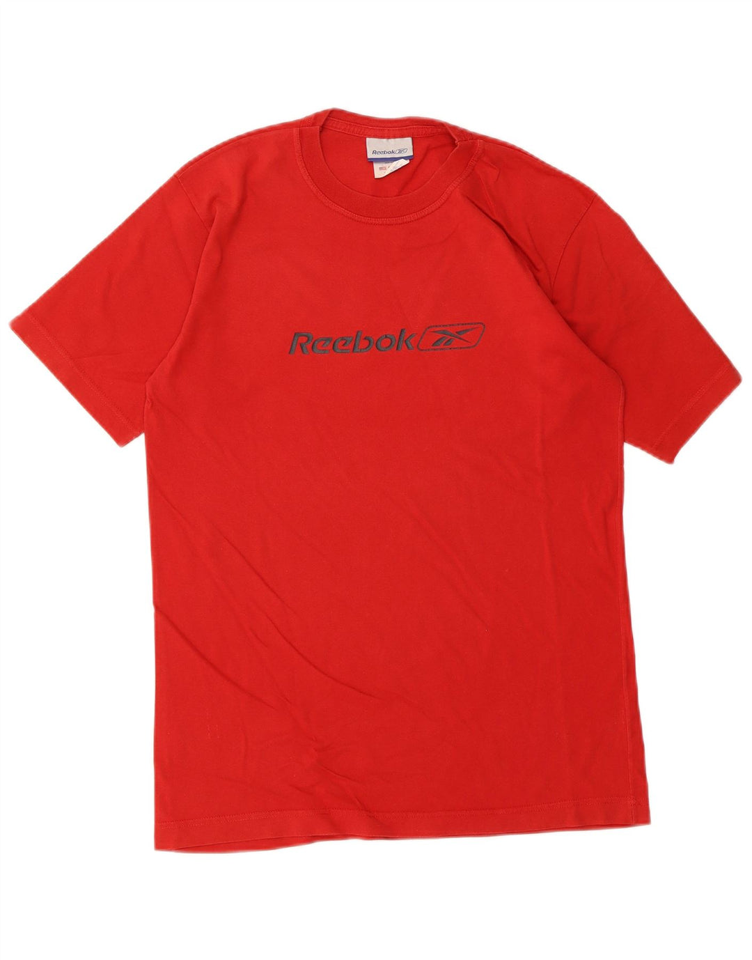 Ανδρικό γραφικό T-Shirt Reebok Top Μικρό κόκκινο βαμβακερό