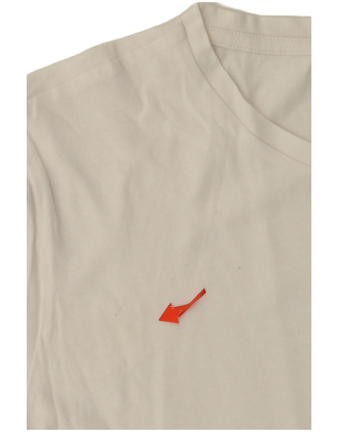 Γυναικείο T-Shirt LOTTO Top UK 10 Small White Βαμβακερό