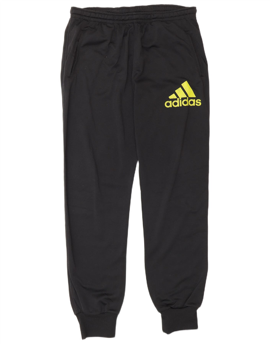 Ανδρική φόρμα ADIDAS Παντελόνι Joggers UK 40/42 μεσαίο μαύρο πολυεστέρα