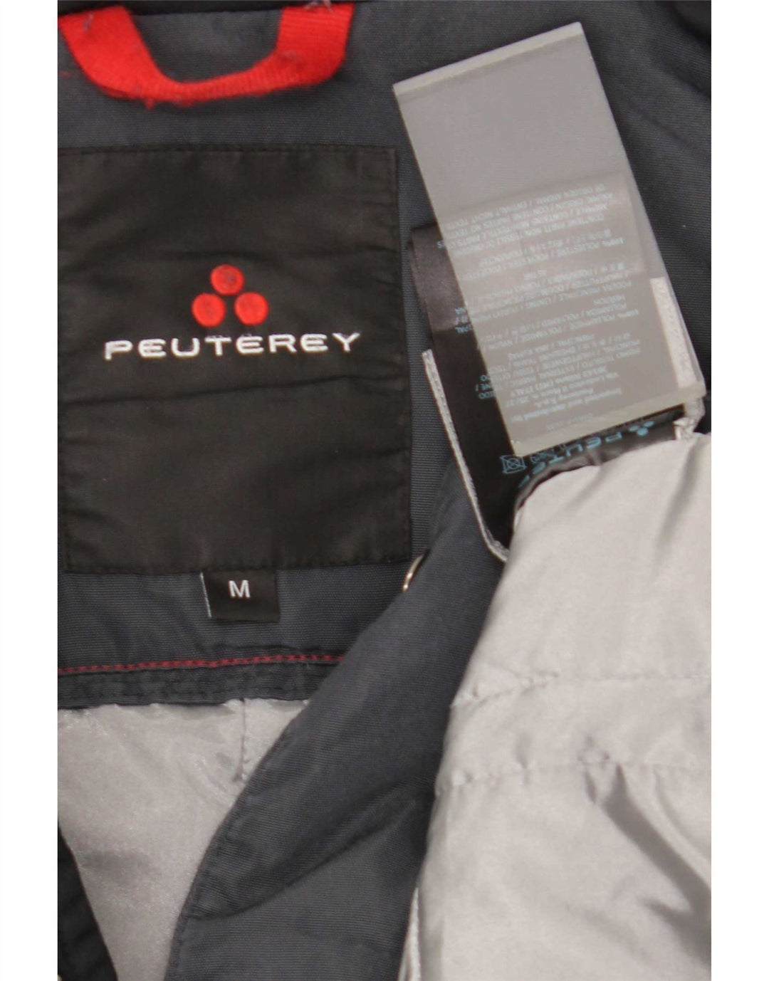 Ανδρικό μπουφάν PEUTEREY με επένδυση UK 38 Medium Navy Blue Polyamide
