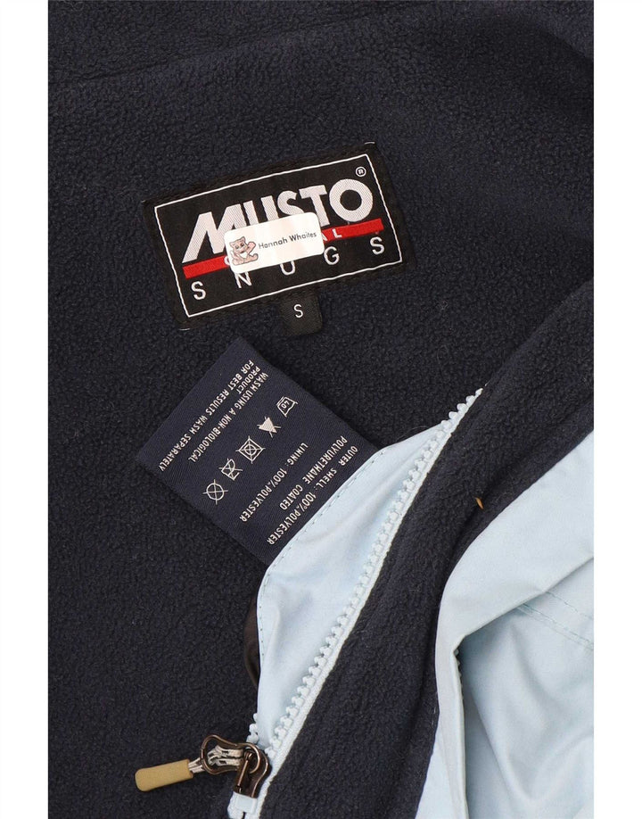 Musto Ανδρικό Bomber Jacket UK 36 Small Blue Polyester