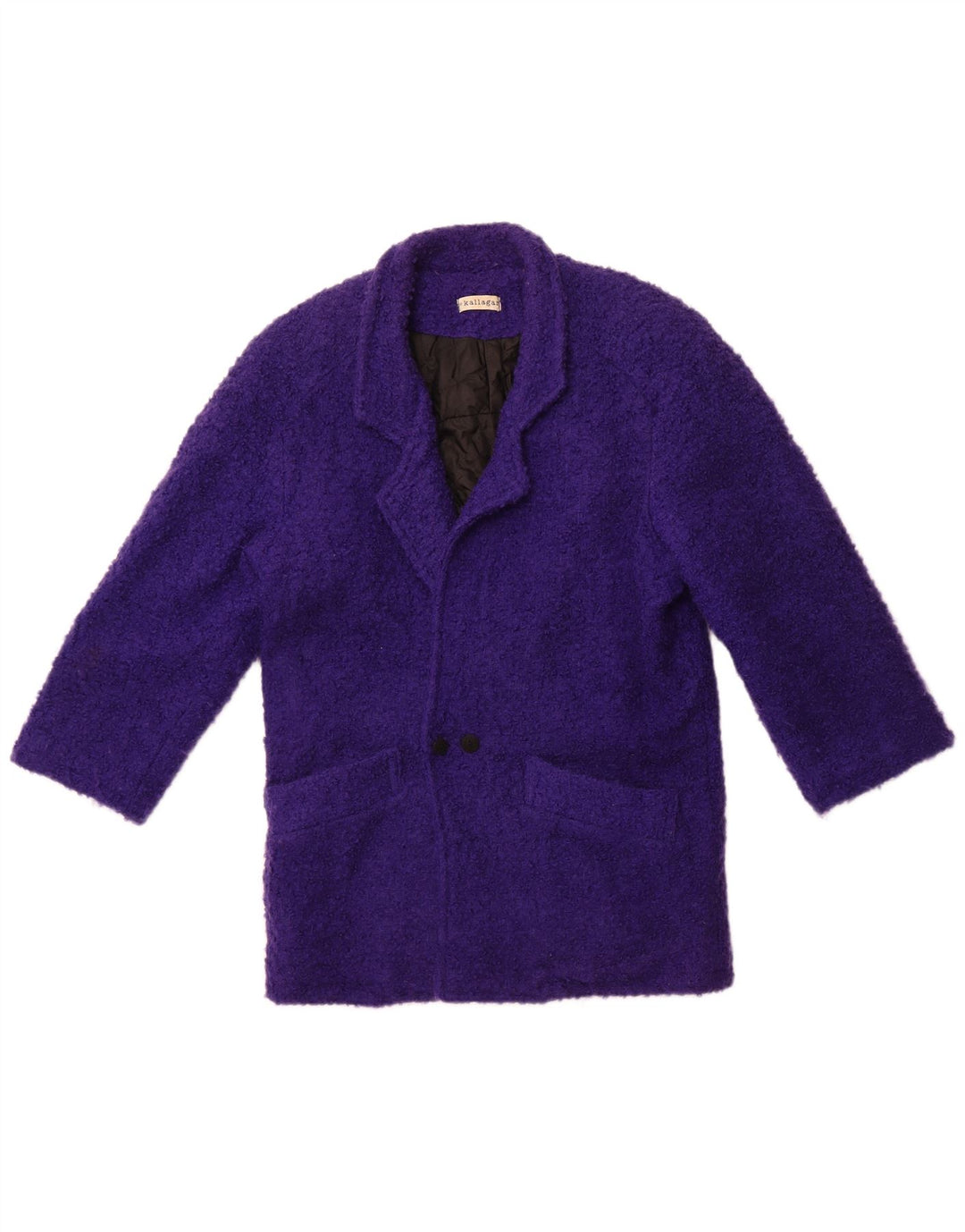 Vintage γυναικείο διπλό παλτό UK 12 Medium Purple