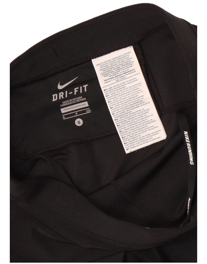 Γυναικείο αθλητικό σορτς Nike Dri Fit UK 8 Μικρό μαύρο πολυεστέρα