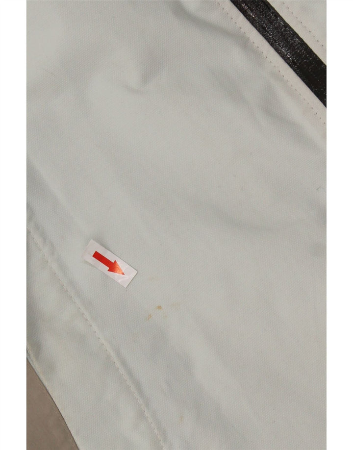 DAINESE Γυναικείο τζάκετ αντιανεμικό UK 14 Medium Off White Colourblock