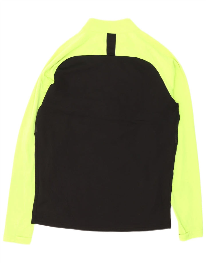 Ανδρική φόρμα NIKE Dri Fit με φερμουάρ πουλόβερ στο επάνω μέρος, μεσαίο μαύρο χρώμα