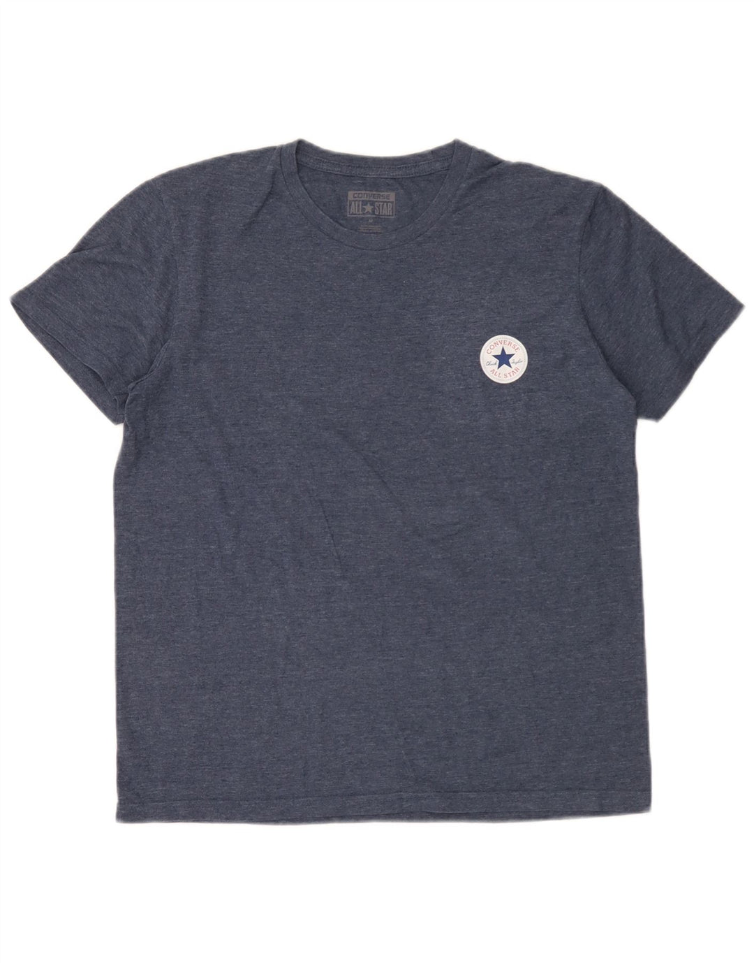 Ανδρικό T-Shirt Converse Chuck Taylor Τοπ μεσαίου μπλε βαμβακερό
