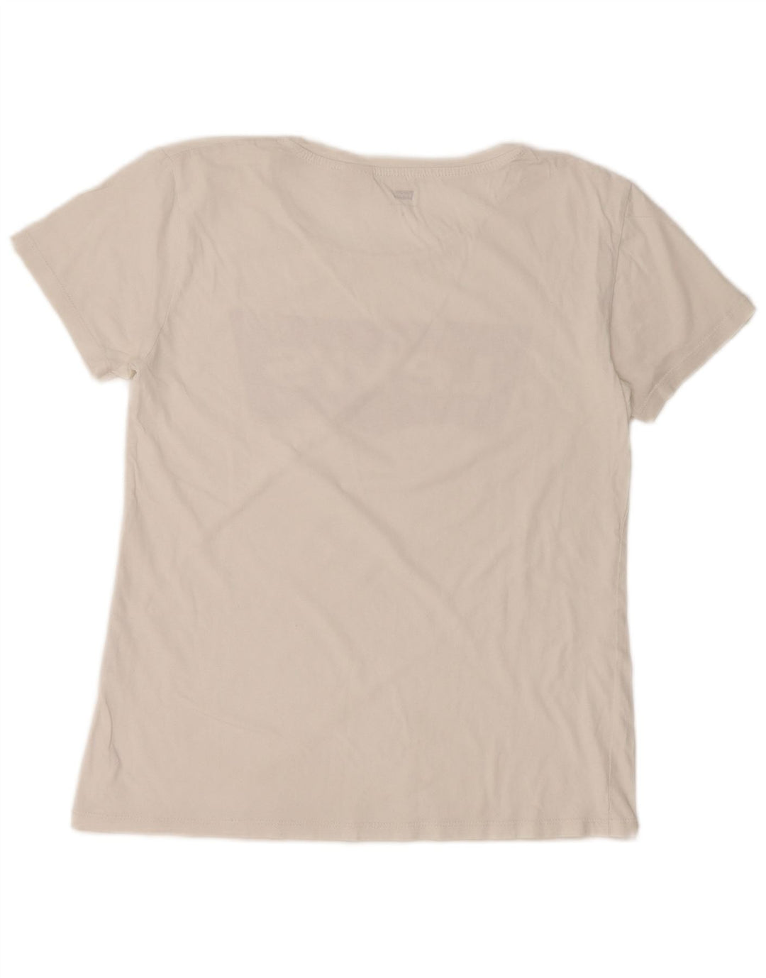Γυναικείο γραφικό T-Shirt LEVI'S Top UK 10 Small White