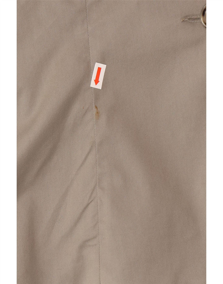 Armani Jeans Γυναικείο Μπουφάν με 2 Κουμπιά Μπλέιζερ US 14 XL Γκρι βαμβακερό