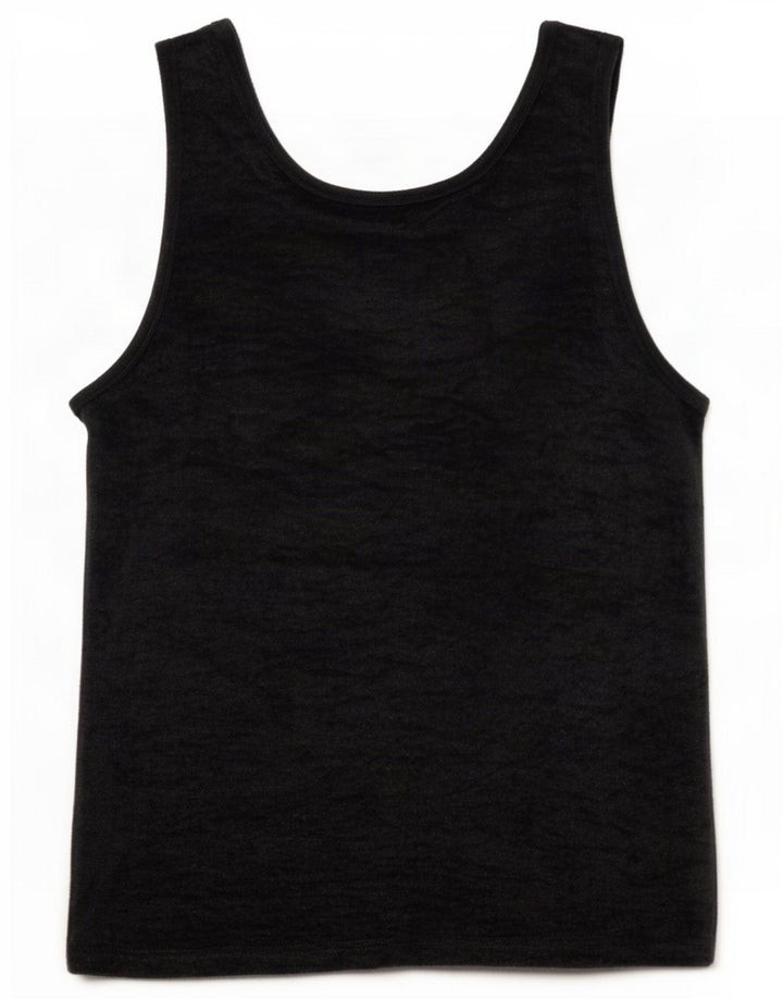 Vintage γυναικεία αμάνικη μπλούζα Top IT 44/46 Large Black Polyester
