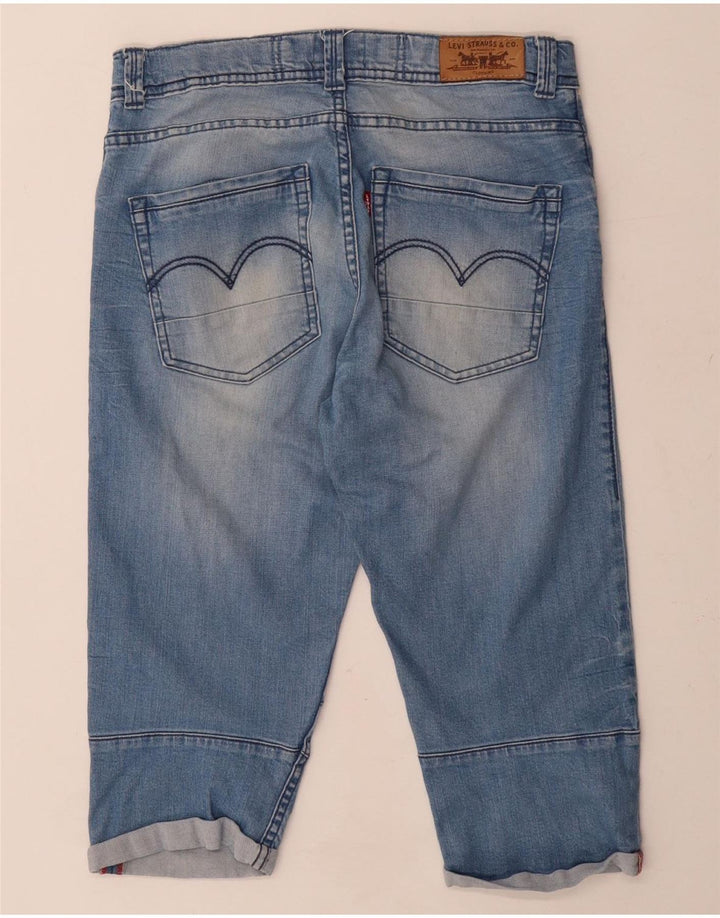 Levi's Boys Capri Jeans 15-16 ετών W30 L16 Μπλε βαμβακερό